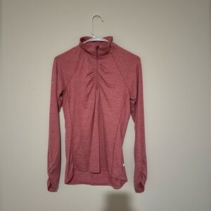Women’s C9 by Champion Quarter Zip Pink Pullover / Size Small
